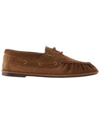Saint Laurent - Le Loafer Boat Shoes - Lyst