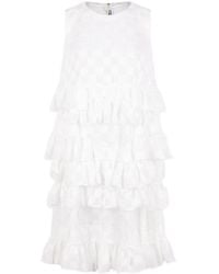 Comme des Garçons - Round Neck Sleeveless Dress - Lyst
