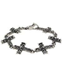 Emanuele Bicocchi - Notre-Dame Cross Bracelet - Lyst