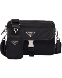 Prada - Zipped Pouch Crossbody Bag - Lyst
