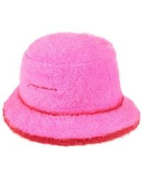 Jacquemus - Two-Tone Knitted Bucket Hat - Lyst