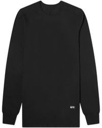 Rick Owens - Logo Patch Detail T-Shirt - Lyst