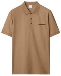 Burberry - Polo Shirt With Lapel Short Sleeve - Lyst