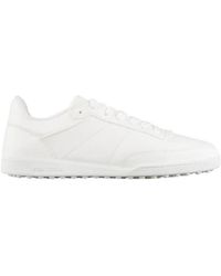 A.P.C. - Round-Toe Lace-Up Sneakers - Lyst
