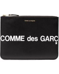 Comme des Garçons - Logo Printed Clutch - Lyst
