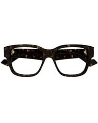 Gucci - Eyewear Rectangular Glasses And Frames - Lyst