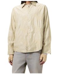 Our Legacy - Beyond Embroidered Oversized Shirt - Lyst