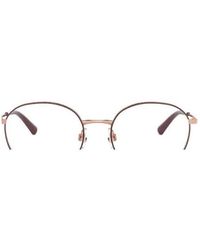 Dolce & Gabbana - Eyewear Round Frame Glasses - Lyst
