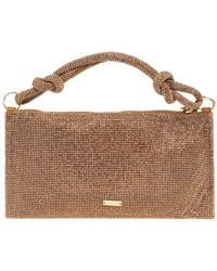Cult Gaia - Logo Plaque Clutch Bag - Lyst