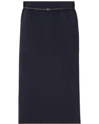 16Arlington - Delta Belted Maxi Skirt - Lyst