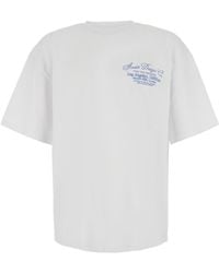 Amiri - Logo-Print Crew-Neck T-Shirt - Lyst