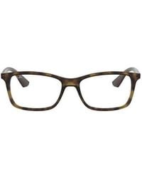 Ray-Ban - Rectangular Frame Glasses - Lyst