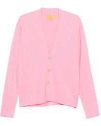 Guest In Residence - V-Neck Button-Up Cardigan - Lyst