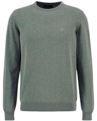 Barbour - Crew Neck Sweater - Lyst