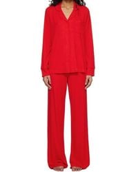 Skims - Rib-Knit Pajama Set - Lyst