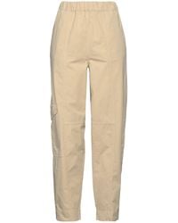 Ganni - Plain Colour Casual Trouser - Lyst