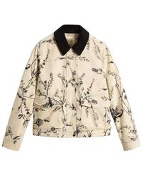 Woolrich - Pontoglio Raised Pattern Velvet Jacket - Lyst