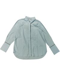 Burberry - Single Breasted Long Sleeve Shirt - Lyst