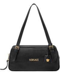 Versace - Tag Large Bowling Bag - Lyst