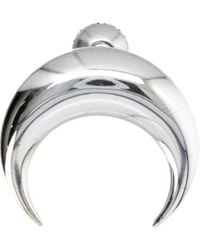 Marine Serre - Moon Stud Large Earring - Lyst
