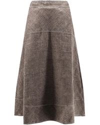 Soeur - Janelle Fringed A-Line Skirt - Lyst