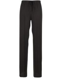 Semicouture - Semi Couture Drawstring Regular-Fit Pants - Lyst
