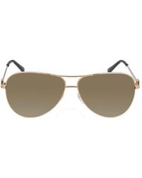 Ferragamo - Logo Sunglasses - Lyst