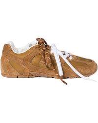 Miu Miu - New Balance X 530 Sl Technical Fabric And Suede Sneakers - Lyst