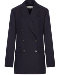 Dries Van Noten - Double Breasted Long Sleeved Jacket - Lyst