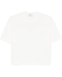 Autry - Tonal Logo Boxy T-Shirt - Lyst
