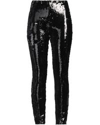 Isabel Marant - Solid Color Sequined Slim-Fit Pants - Lyst