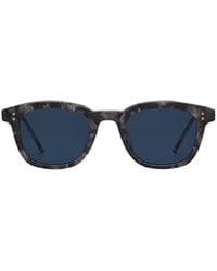 Thom Browne - Tortoiseshell Rectangular-Frame Sunglasses - Lyst