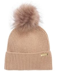 Barbour - Mallory Pom Beanie - Lyst
