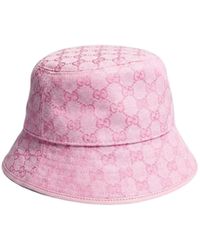 Gucci - Gg Cotton Canvas Bucket Hat - Lyst