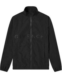 Givenchy - Embroidered-Logo Zip-Fastening Jacket - Lyst