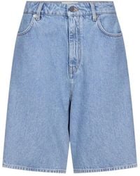 Loulou de Saison - Isu Lds Zip Five-Pocket Shorts - Lyst