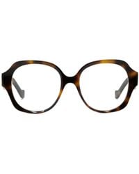 Loewe - Oval Frame Glasses - Lyst
