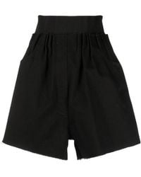 Raf Simons - Pleated Shorts - Lyst