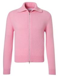 Jil Sander - Wool-Blend Zip-Up Sweater - Lyst