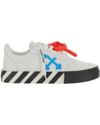 Off-White c/o Virgil Abloh - Low Vulcanized Sneakers - Lyst