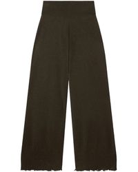 Stella McCartney - Knit Straight-Leg Trousers - Lyst