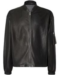 Fendi - Nappa-Leather Blouson - Lyst