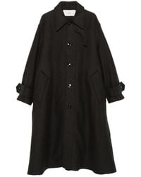 Ami Paris - Wool Coat - Lyst