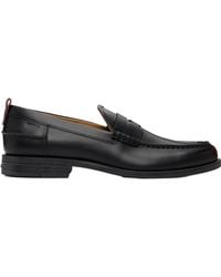 BOSS - Round-Toe Loafers - Lyst