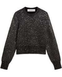 Golden Goose - Sequin Embellished Crewneck Jumper - Lyst