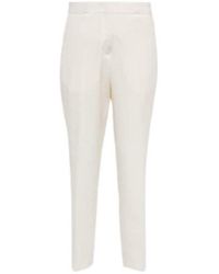 Jil Sander - Tailored Straight Wool Pants - Lyst