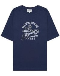 Maison Kitsuné - Short Sleeve T-Shirt - Lyst