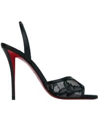 Christian Louboutin - Miss Z Lace Sling - Lyst