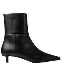 Jimmy Choo - Lory 35 Leather Ankle Boots - Lyst