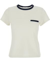 FRAME - Short-Sleeved T-Shirt - Lyst